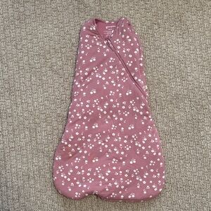 Gunamuna Pink Floral Baby Sleep Sack Swaddle